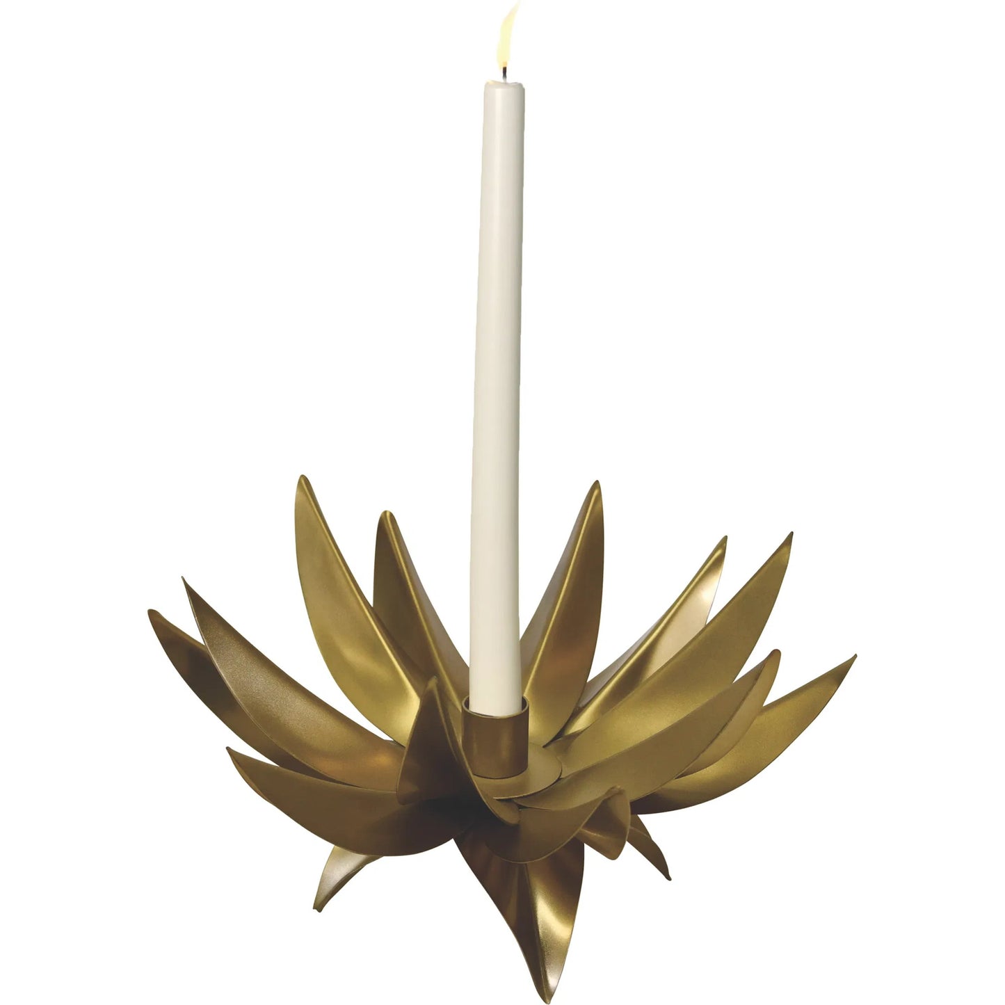 002 SI-2461346 | Additional Silo | Sparky Palm Tree Candle Votive by Worlds Away in antique brass. Made from unique in a coastal style.