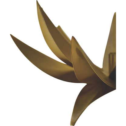 Sparky Palm Tree Candle Votive by Worlds Away in antique brass. Made from unique in a coastal style.
