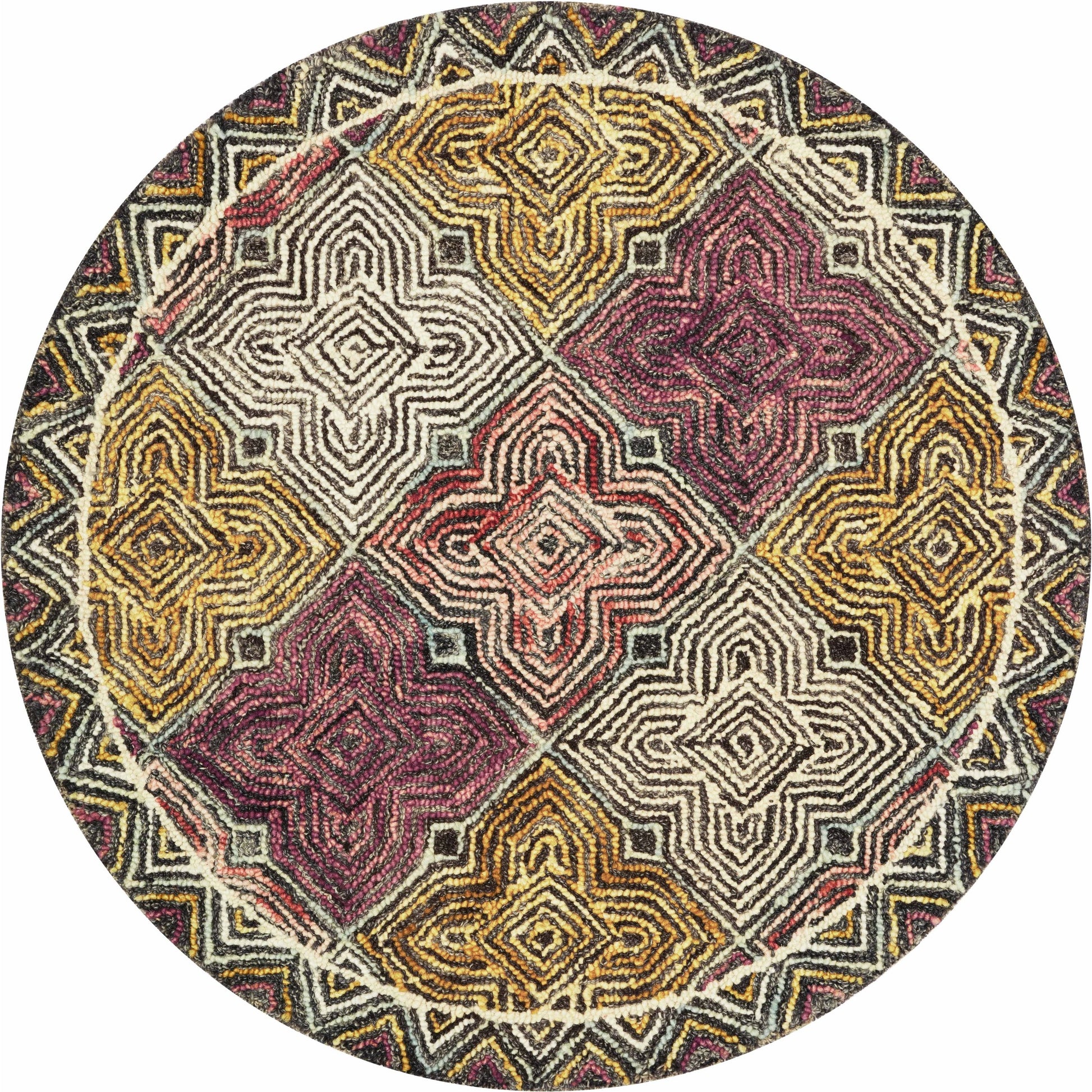 SPE-03 by Loloi in charcoal, multi. Made from 100% wool in a modern style.