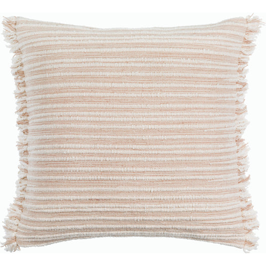 Seraphina Pillow - 523936 by Surya in tan, white. Made from cotton in a modern style.