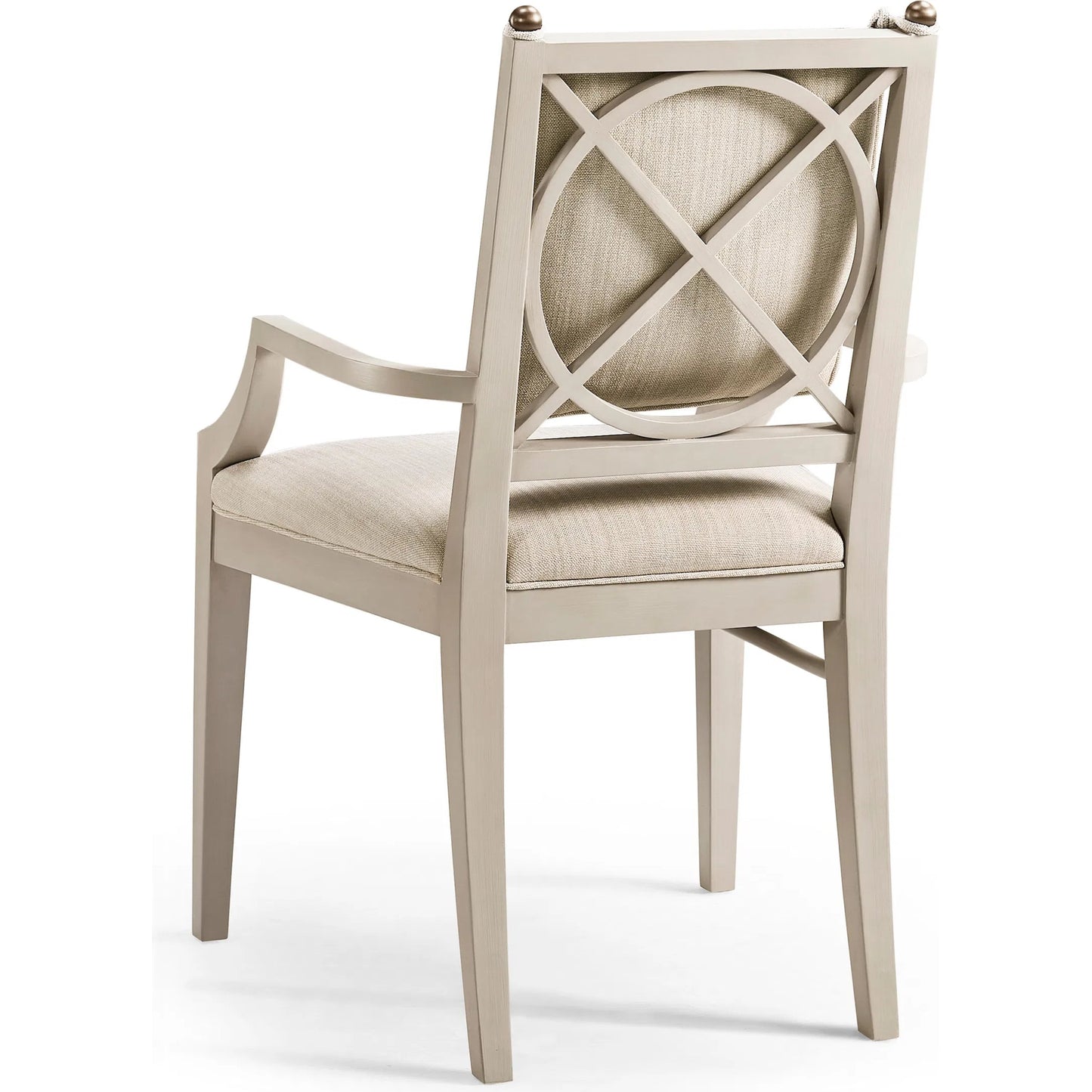 005 SI-2462602 | Additional Silo | Orion Arm Chair (Set of 2) by Jonathan Charles in london mist. Made from acacia in a transitional style.