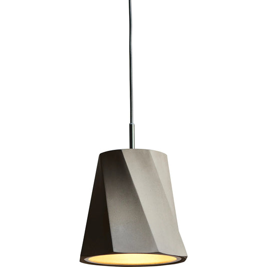 Castle Swing Mini Pendant by Seed Design in concrete. Made from concrete, steel in a modern style.