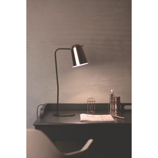 Dobi Table Lamp by Seed Design. Made from steel in a modern style.