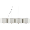 White / 4 Bulb