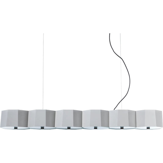 Zhe Pendant by Seed Design. Made from steel, glass, beech in a modern style.