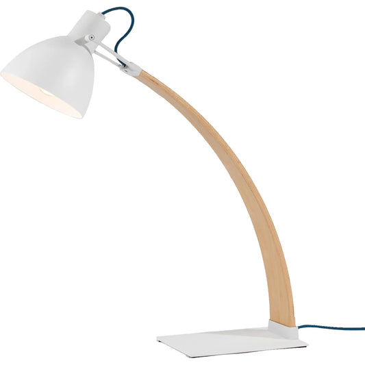 Laito Wood Table Lamp by Seed Design. Made from steel, beech in a modern style.