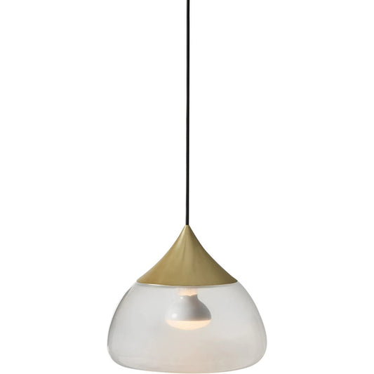 Mist Pendant by Seed Design. Made from steel, sand-blasted glass in a modern style.