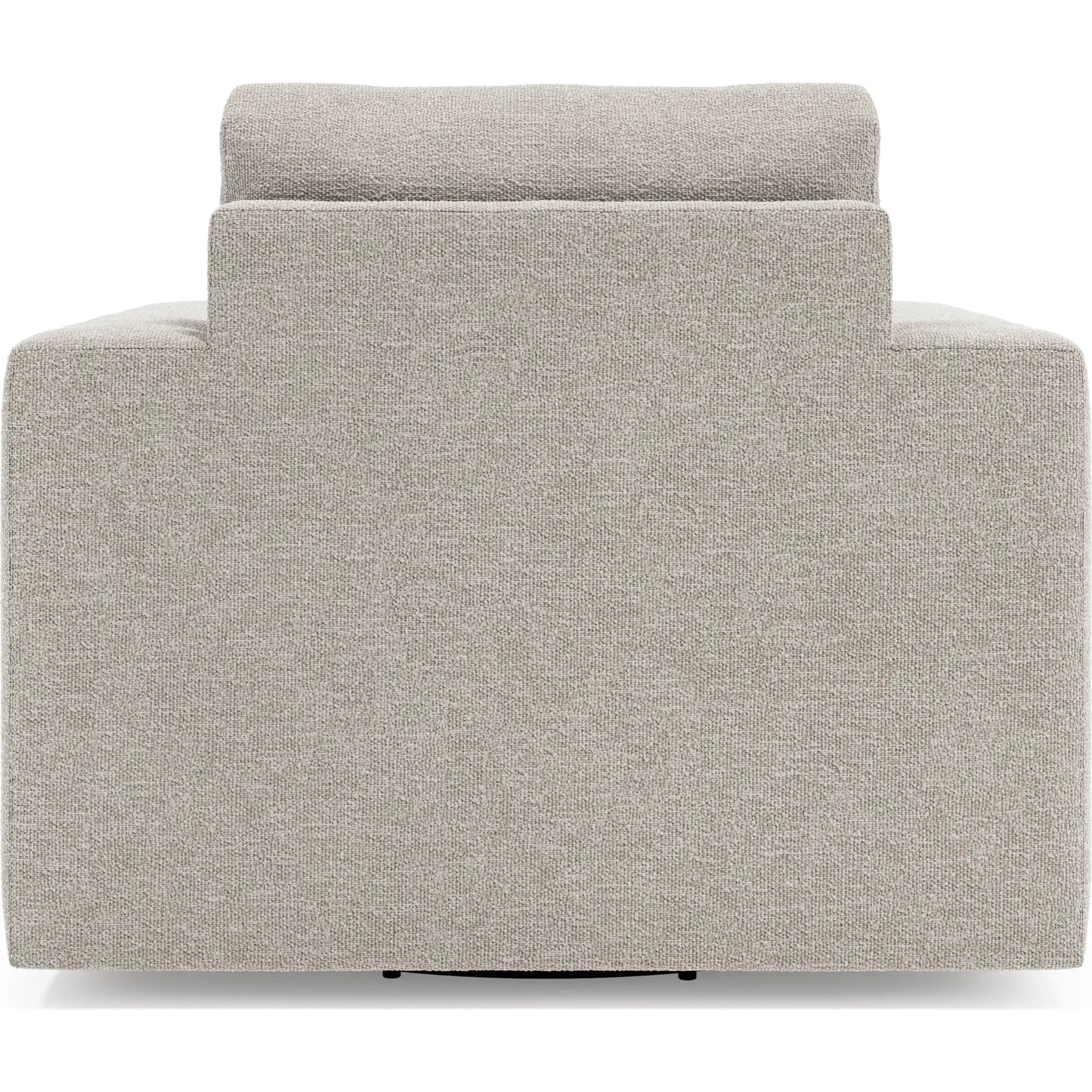 004 SI-2534169 | Additional Silo | Drew Fabric Swivel Chair by Bernhardt in grey. Made from fabric in a unique style.