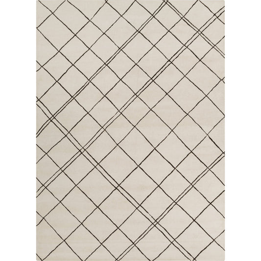 Studio Rug - 1605 by Surya in light beige, dark brown. Made from 100% new zealand wool in a unique style.