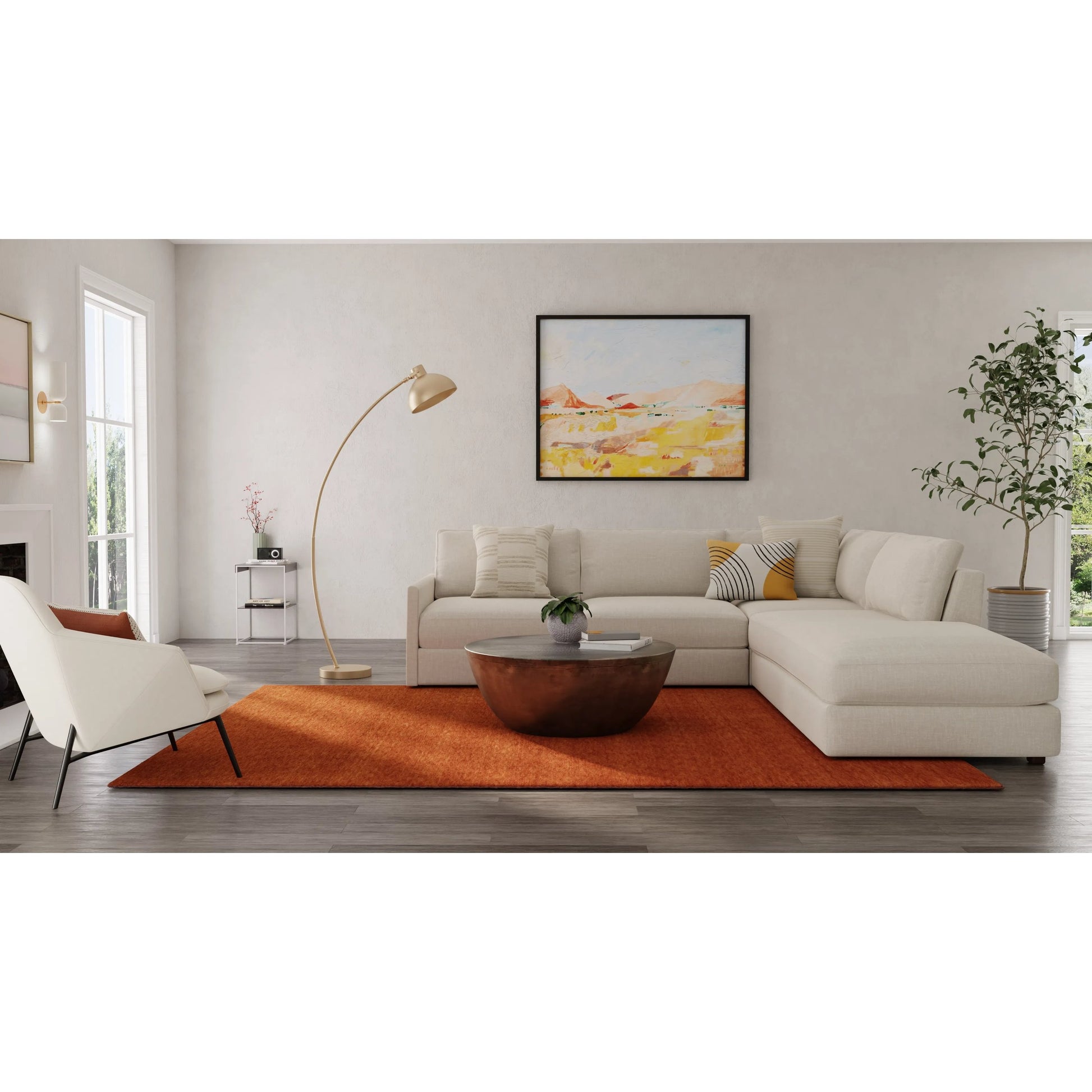 Luna Solid Rug - 8049F by Feizy. Made from wool in a unique style.