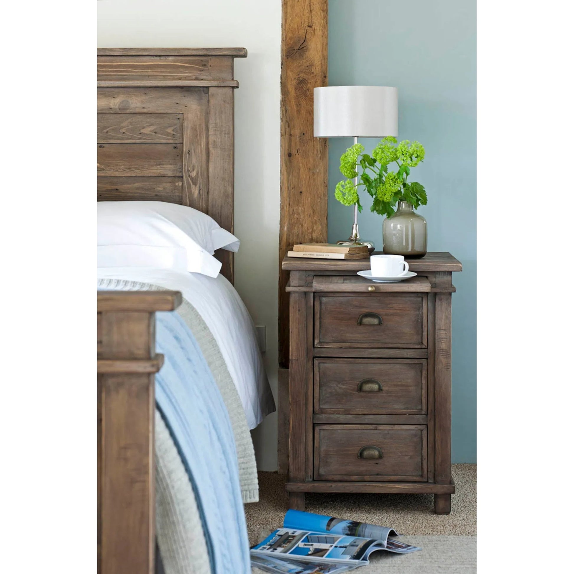 Settler Nightstand by LH Imports in sundried. Made from unique in a traditional style.