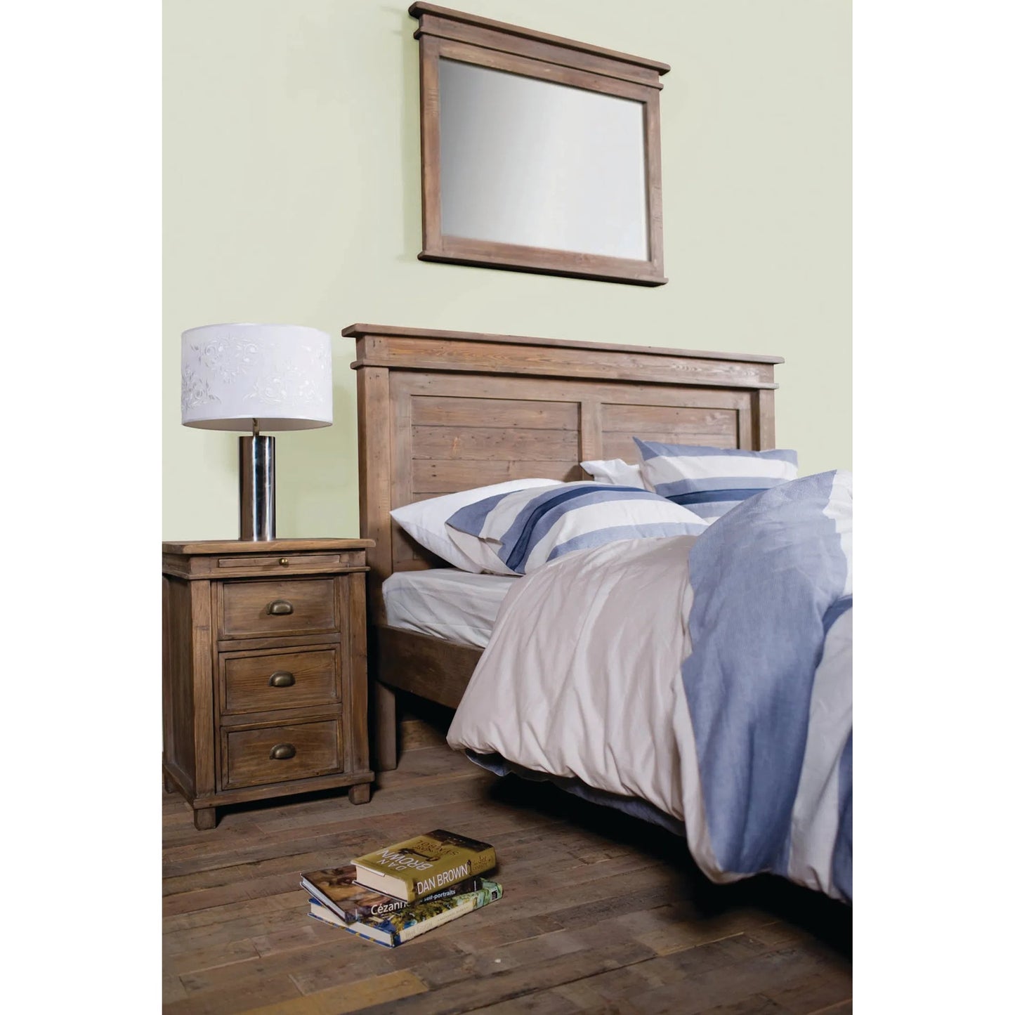 004 SI-2452962 | Lifestyle | Settler Nightstand by LH Imports in sundried. Made from unique in a traditional style.