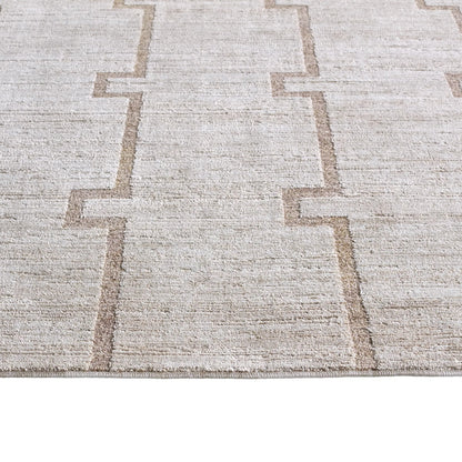 Serenita SRE08 Rug by Jaipur Living in ivory, white, tan, beige. Made from 100% polyester in a unique style.