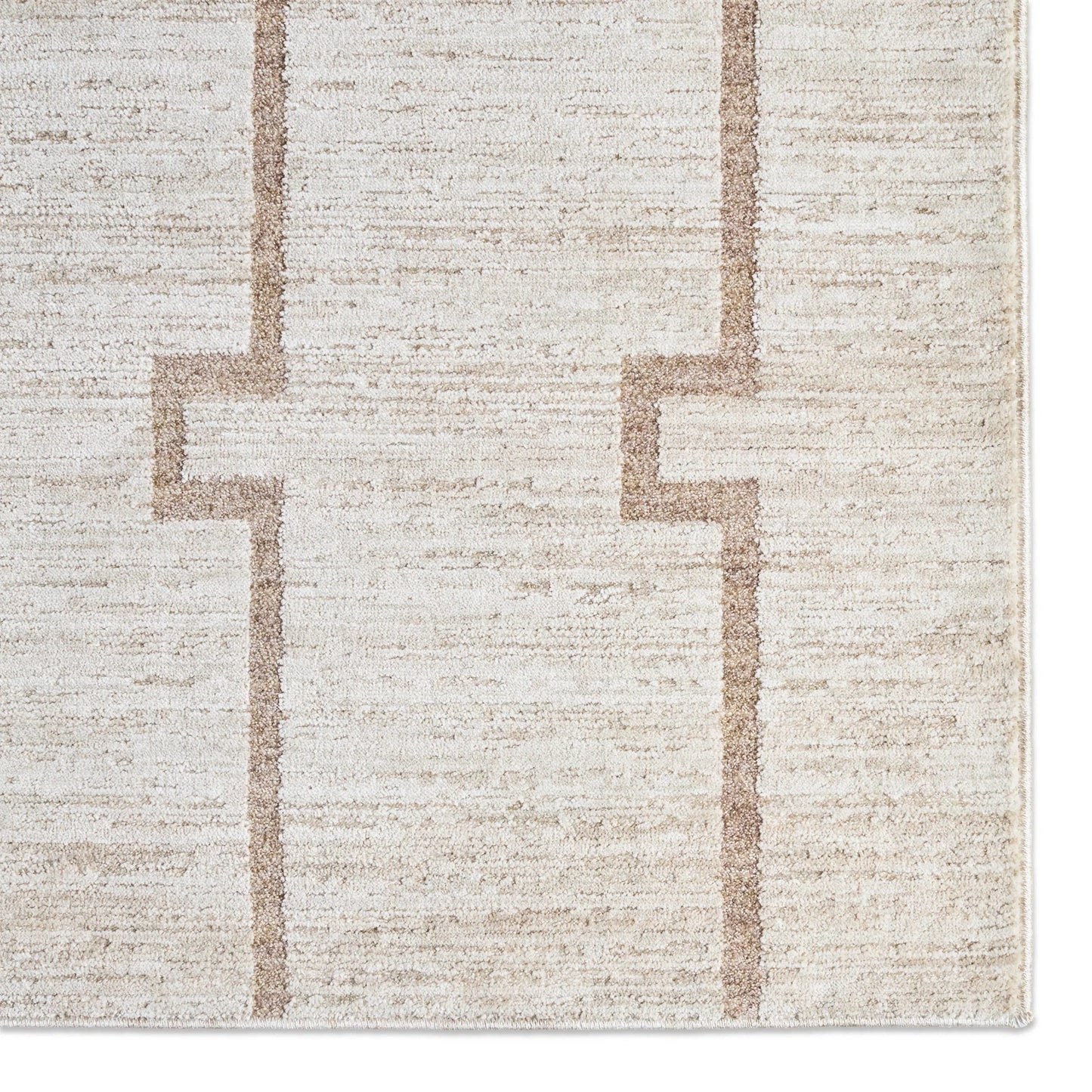 001 SI-2542859,SI-2542860,SI-2542861,SI-2542862,SI-2542863,SI-2542864 | Closeup | Serenita SRE08 Rug by Jaipur Living in ivory, white, tan, beige. Made from 100% polyester in a unique style.