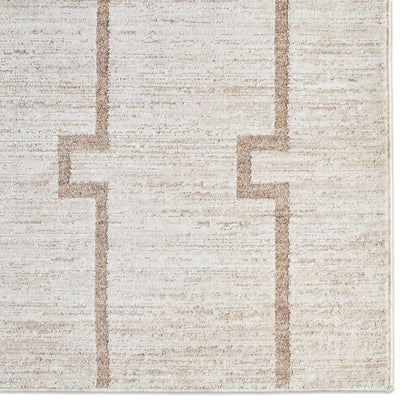 Serenita SRE08 Rug by Jaipur Living in ivory, white, tan, beige. Made from 100% polyester in a unique style.