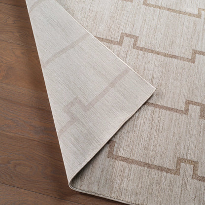 Serenita SRE08 Rug by Jaipur Living in ivory, white, tan, beige. Made from 100% polyester in a unique style.