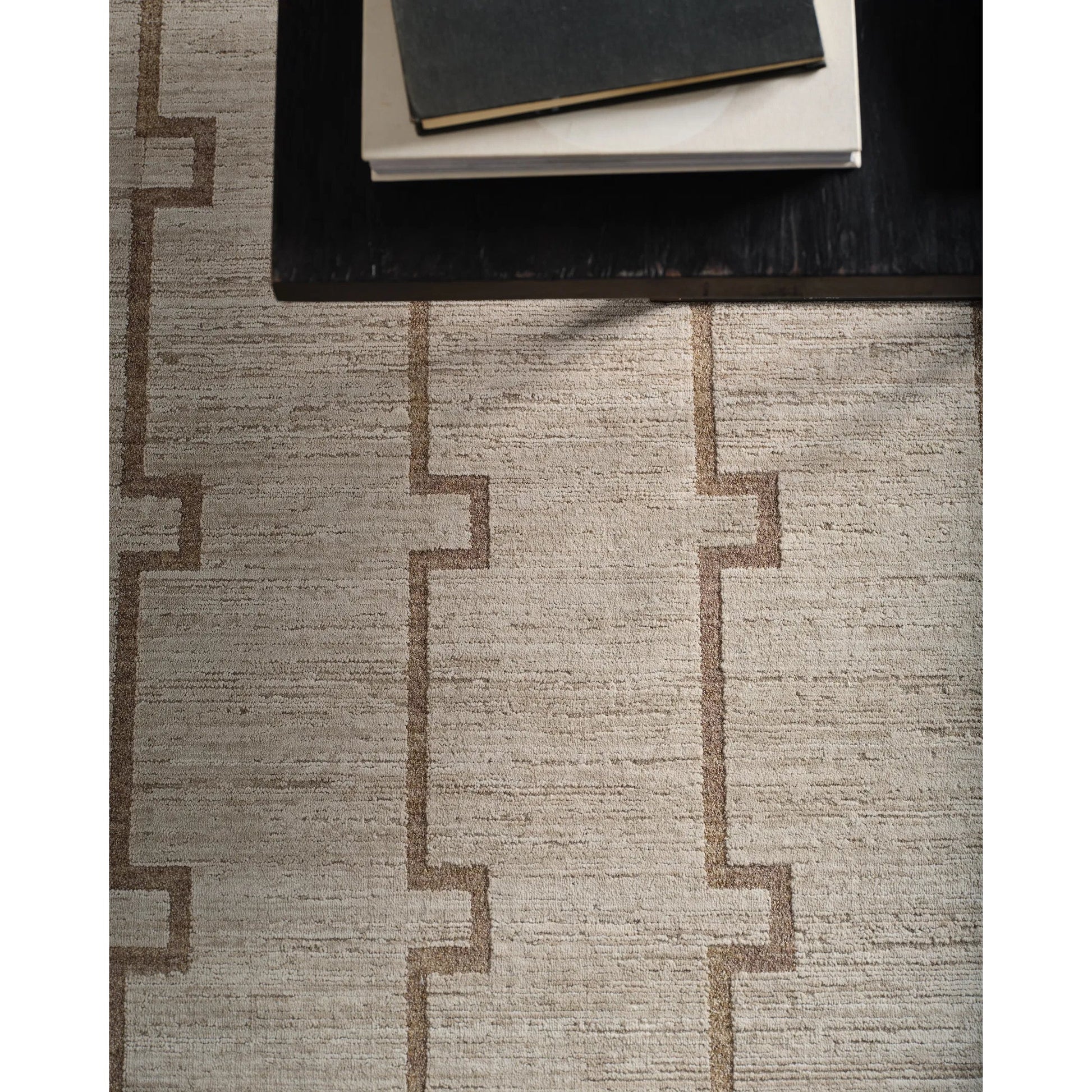 Serenita SRE08 Rug by Jaipur Living in ivory, white, tan, beige. Made from 100% polyester in a unique style.