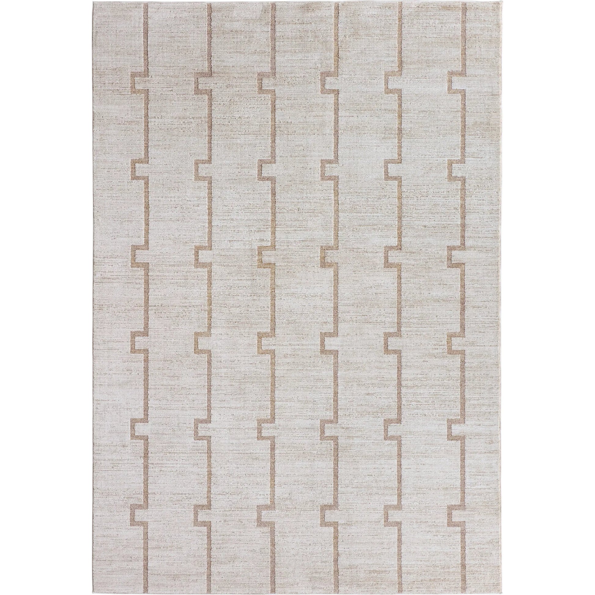 Serenita SRE08 Rug by Jaipur Living in ivory, white, tan, beige. Made from 100% polyester in a unique style.