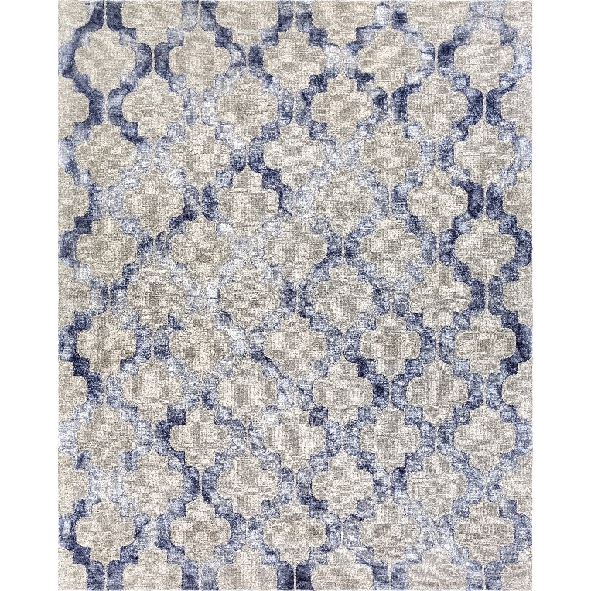 Serafina SRF-2005 Rug by Livabliss in denim, navy, light gray. Made from wool in a unique style.