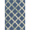 Dark Blue, Ivory, Medium Green / 9' x 13'
