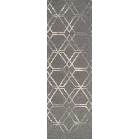 Serafina Rug - 15322 by Surya in gray, cream, charcoal. Made from wool in a unique style.