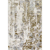 Cream, Light Gray, Gray, Charcoal, Mustard / 7'10" x 10'