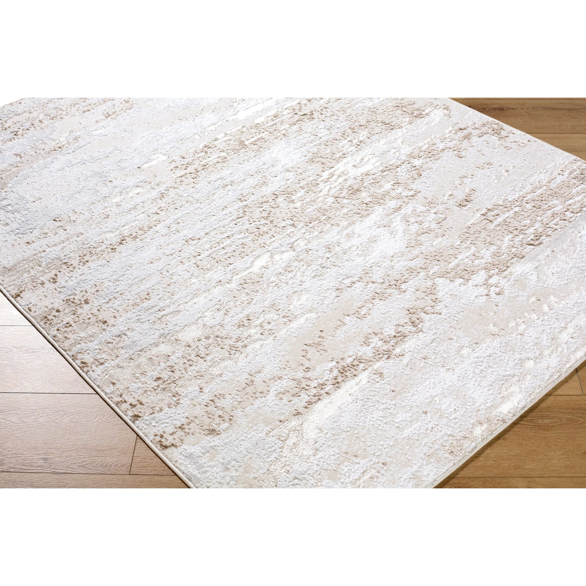 Sunrise 537255 Rug by Livabliss in tan, cream, mustard, brown. Made from polyester, polypropylene in a unique style.