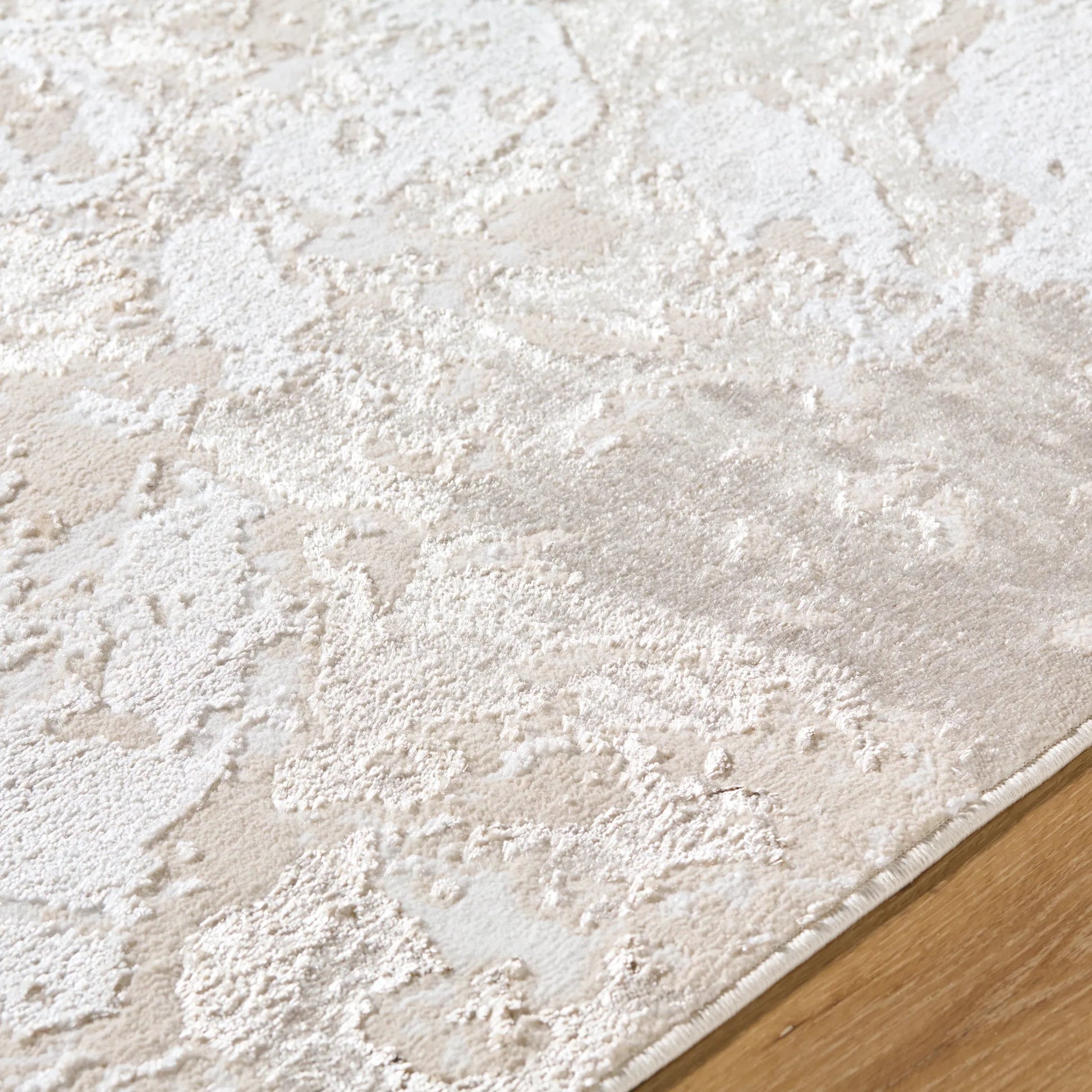 Sunrise Rug - 489634 by Livabliss in tan, mustard, cream, beige. Made from polyester, polypropylene in a unique style.