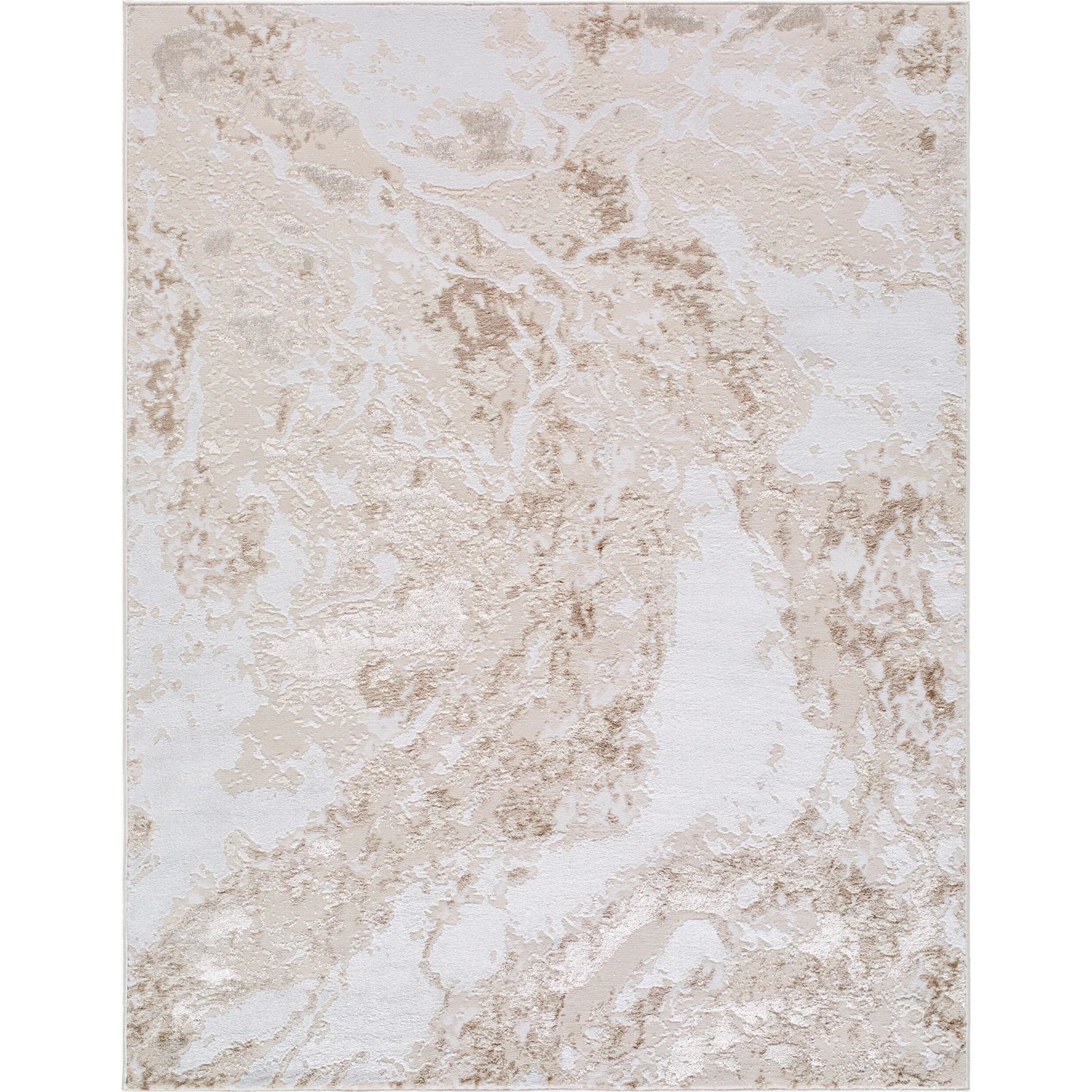 Sunrise Rug - 489640 by Livabliss in tan, mustard, beige, brown, cream. Made from polyester, polypropylene in a unique style.