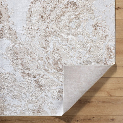 Sunrise Rug - 489640 by Livabliss in tan, mustard, beige, brown, cream. Made from polyester, polypropylene in a unique style.