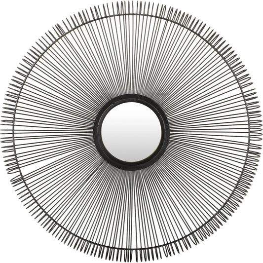 Surami - 30922 by Surya in black and powder coated. Made from metal in a transitional style.