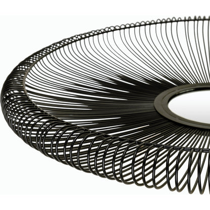 Surami - 30922 by Surya in black and powder coated. Made from metal in a transitional style.