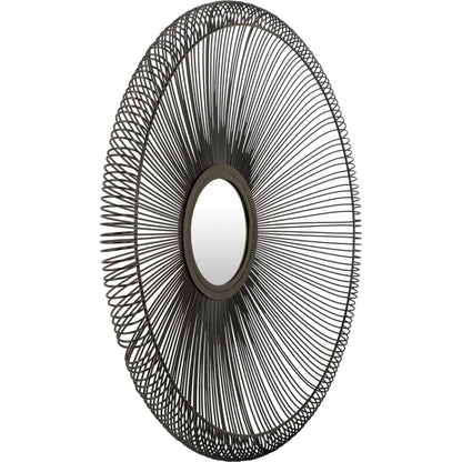 Surami - 30922 by Surya in black and powder coated. Made from metal in a transitional style.