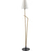 Sorano Accent Floor Lamp by Livabliss in paintedpainted. Made from iron, linen, polyester in a transitional style.
