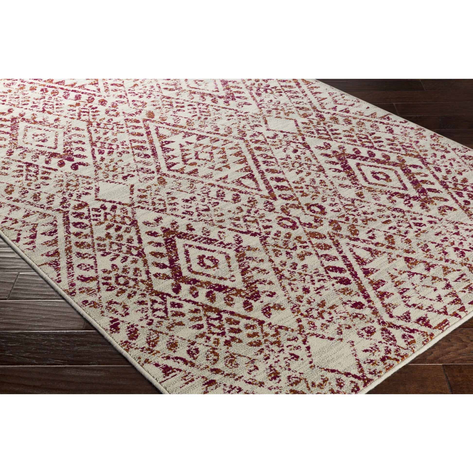 Stretto Rug - 17487 by Livabliss in gray, teal, ivory. Made from 50% polyester, 50% wool in a unique style.