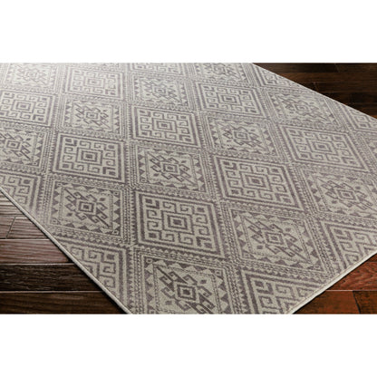 Stretto Rug - 17490 by Livabliss in burnt orange, ivory. Made from 50% polyester, 50% wool in a unique style.