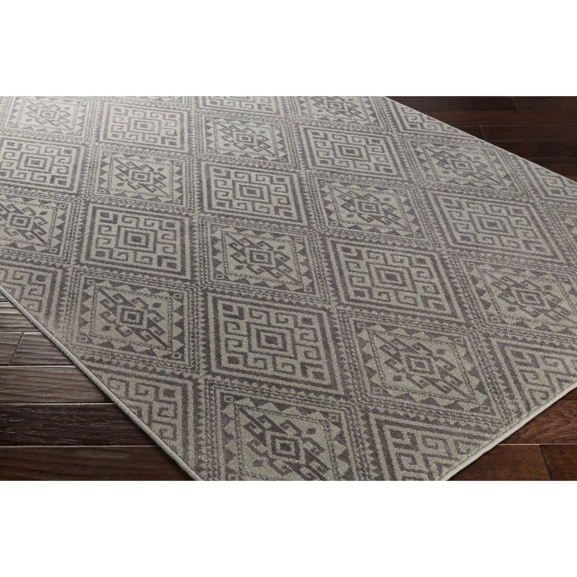 Stretto Rug - 17490 by Livabliss in burnt orange, ivory. Made from 50% polyester, 50% wool in a unique style.