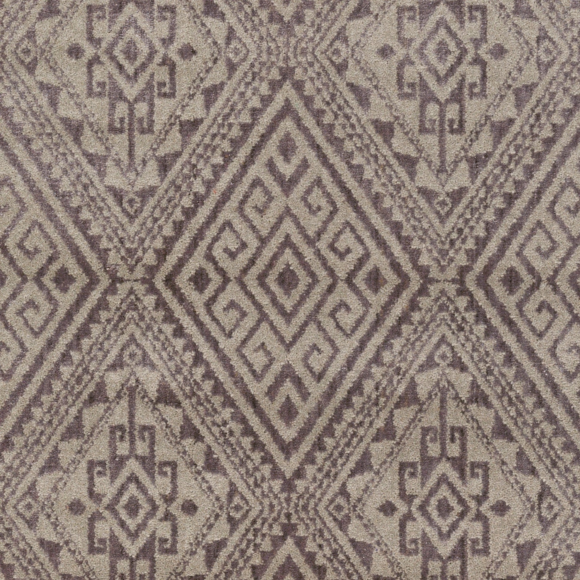 Stretto Rug - 17490 by Livabliss in burnt orange, ivory. Made from 50% polyester, 50% wool in a unique style.