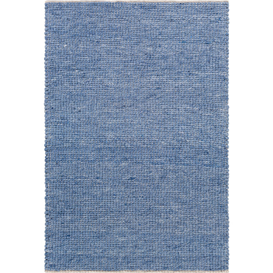 Sierra Rug - 26035 by Livabliss in pale blue, denim. Made from 60% wool, 20% cotton, 20% polyester in a unique style.