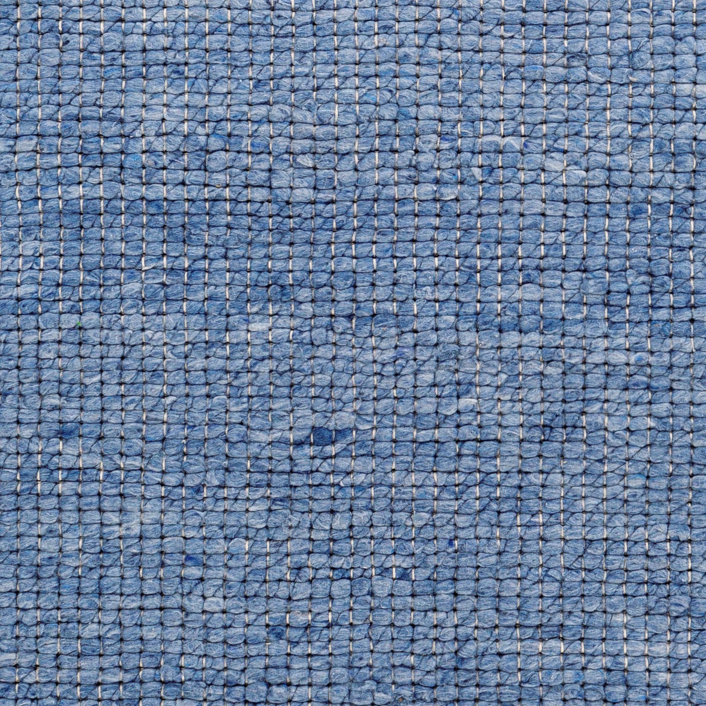 006 SI-1890558,SI-1890559 | Closeup | Sierra Rug - 26035 by Livabliss in pale blue, denim, dark blue, black, cream. Made from 60% wool, 20% cotton, 20% polyester in a unique style.