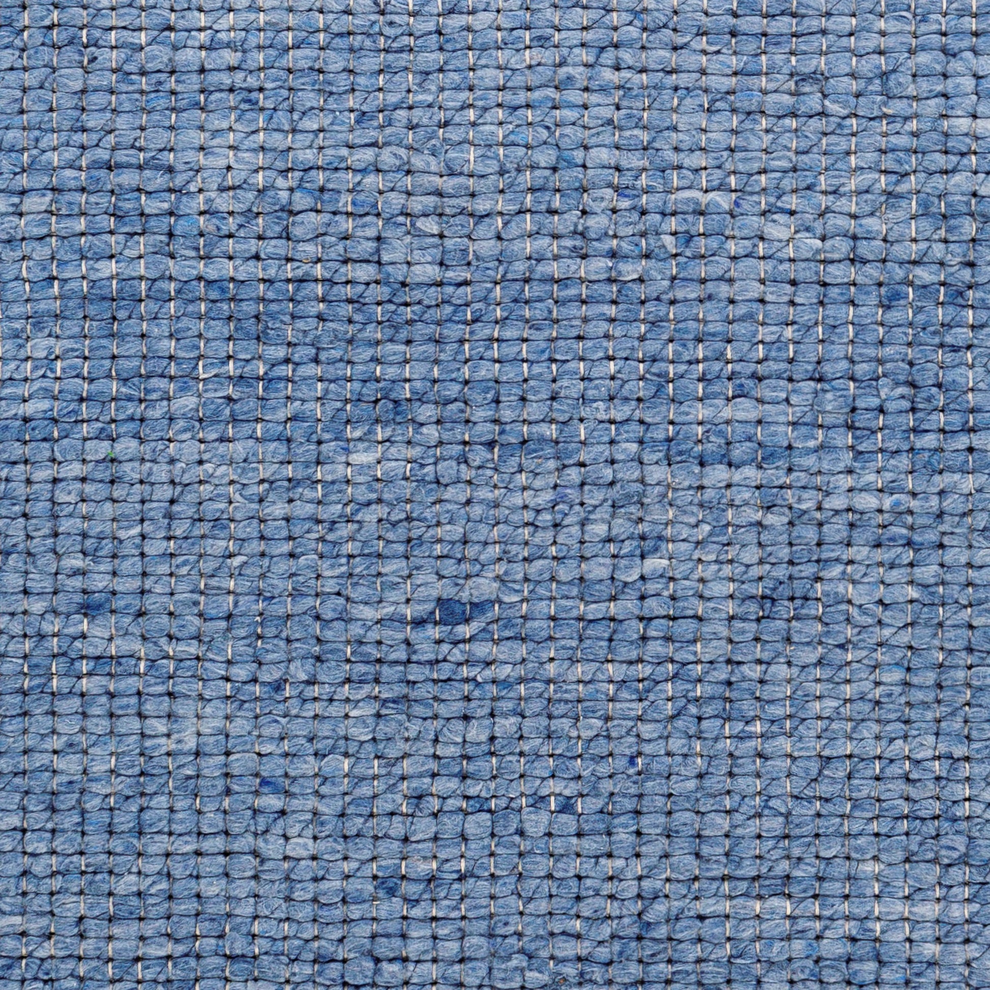 Sierra Rug - 26035 by Livabliss in pale blue, denim, dark blue, black, cream. Made from 60% wool, 20% cotton, 20% polyester in a unique style.