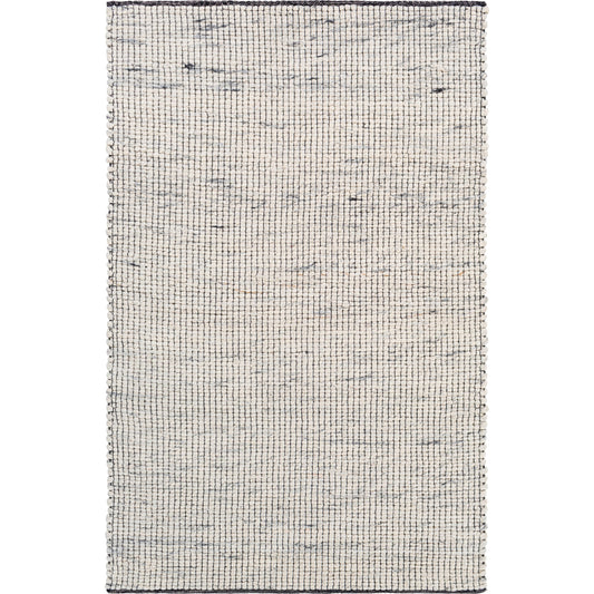 Sierra Rug - 26034 by Surya in cream, light gray, black, tan. Made from 60% wool, 20% cotton, 20% polyester in a unique style.