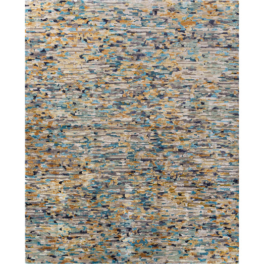Seda Rug - 26247 by Surya. Made from 40% viscose, 35% wool, 25% silk in a unique style.