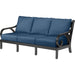 Monterey Outdoor Sofa by Sunset West in browns. Made from aluminum in a cottage & farmhouse style.