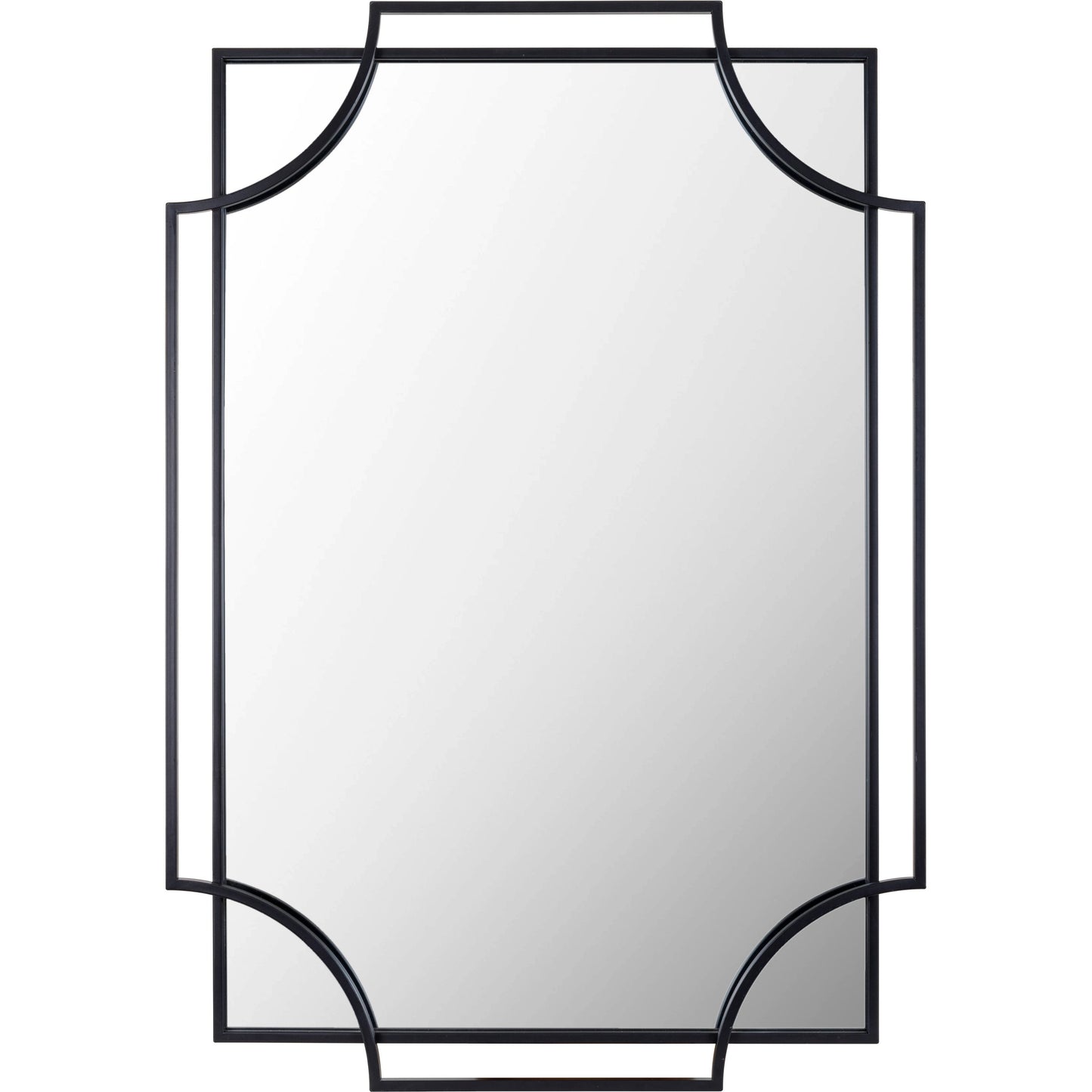 001 SI-1971437,SI-1971438 | Primary Silo | Kassandra Mirror - 33019 by Livabliss in frame: black and matte. Made from frame: metal, substrate: manufactured wood in a modern style.