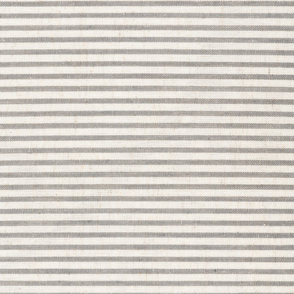 Skinny Stripe Pillow - 12374 by Surya in light beige, charcoal. Made from 85% cotton, 15% flax in a traditional style.