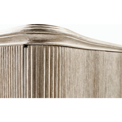 William Yeoward - Belleville Cabinet by Jonathan Charles in white and washed acacia. Made from acacia in a coastal style.