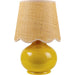 Stella Diminuta Indoor/Outdoor Table Lamp by Livabliss in glazed. Made from ceramic, cotton in a cottage & farmhouse style.