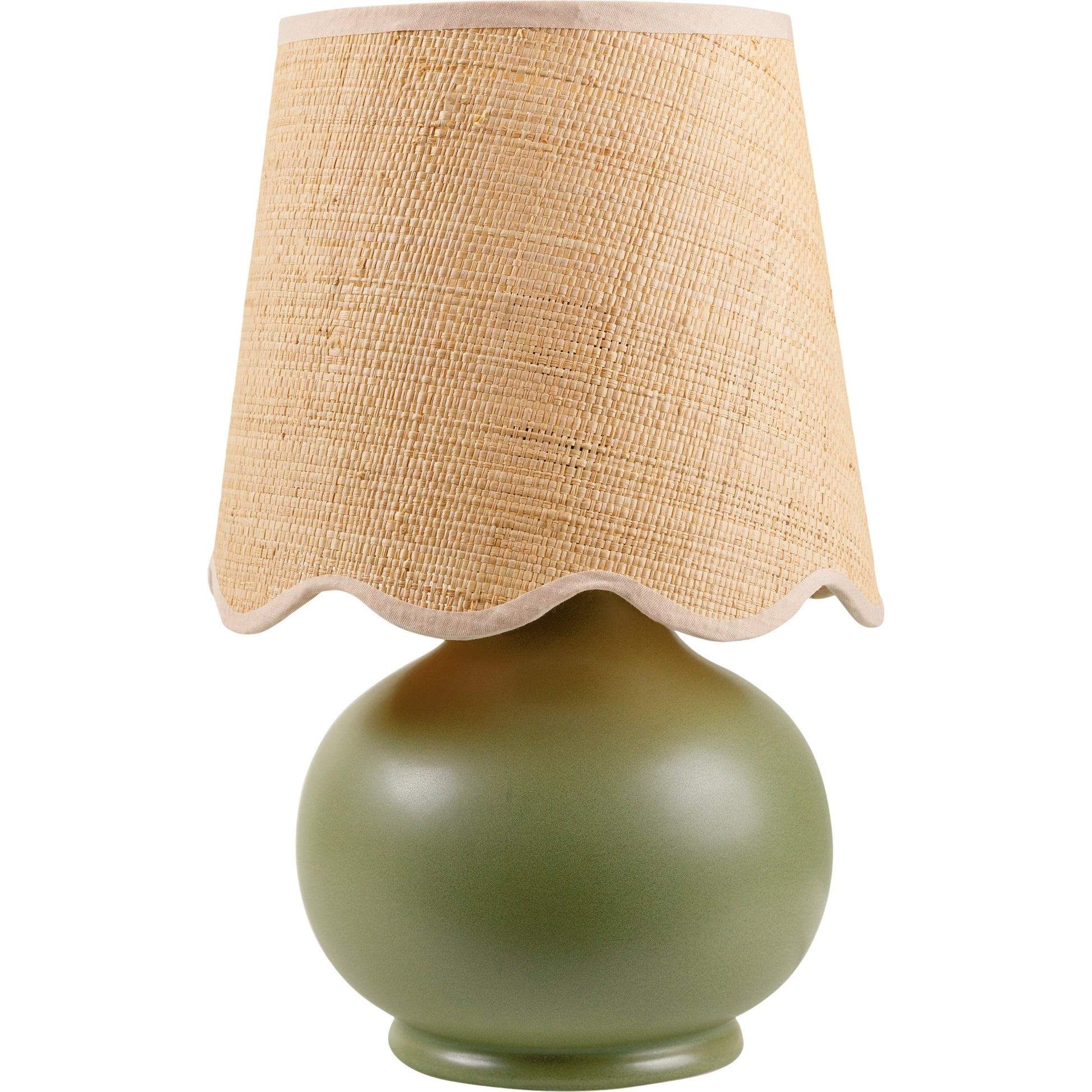 Stella Diminuta Indoor/Outdoor Table Lamp by Livabliss in glazed. Made from ceramic, cotton in a cottage & farmhouse style.