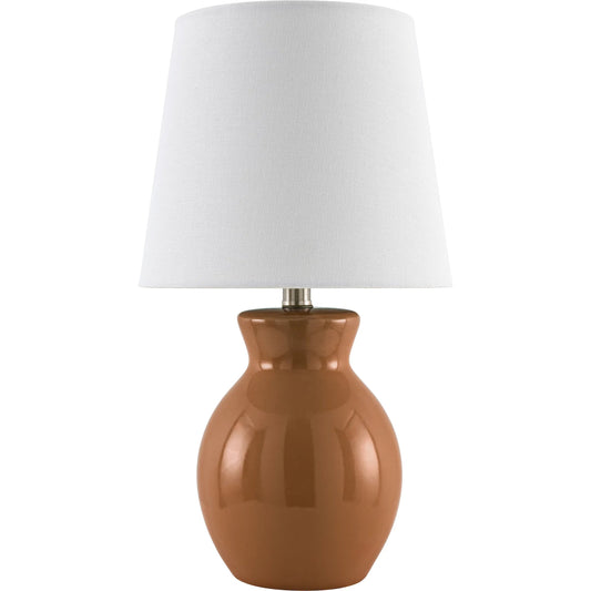Stella Diminuta Table Lamp - 530704 by Livabliss in glazed. Made from ceramic, cotton in a cottage & farmhouse style.